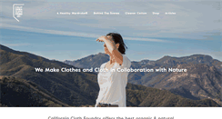 Desktop Screenshot of clothfoundry.com