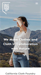 Mobile Screenshot of clothfoundry.com